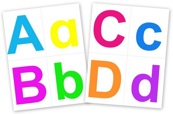 Printable Alphabet Letters Contented At Home